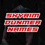 Skyrim Dunmer Names