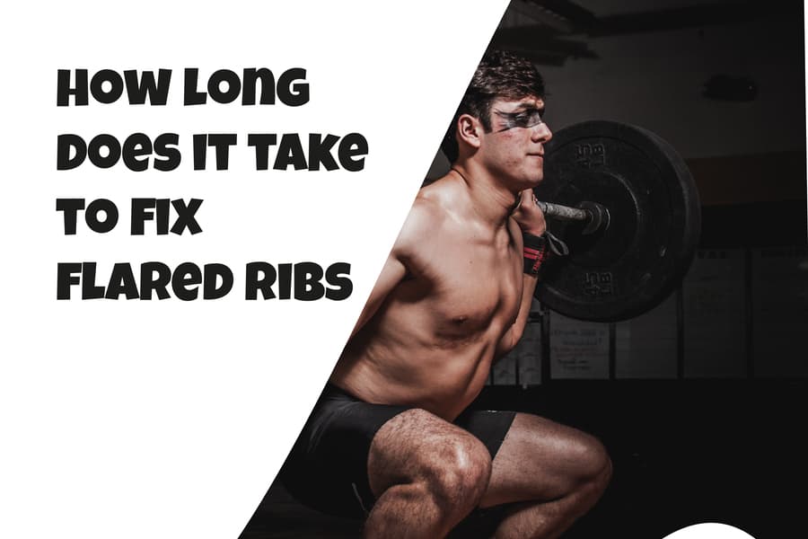 how long does it take to fix flared ribs